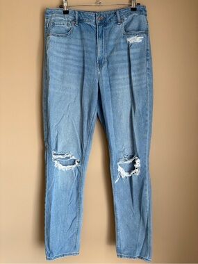 American Eagle Mom Jeans with Comfort Stretch Waistband